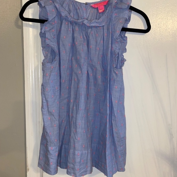 Lilly Pulitzer size small beautiful detailed top excellent condition - Picture 3 of 6